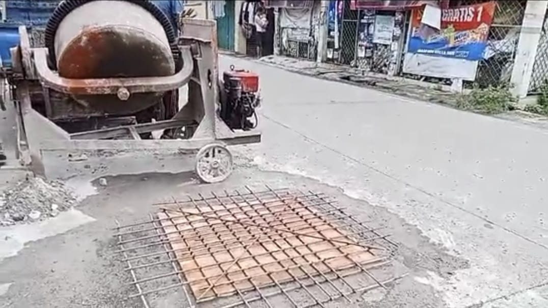 Manhole Amblas, DBMSDA Kabupaten Tangerang Bergerak Cepat