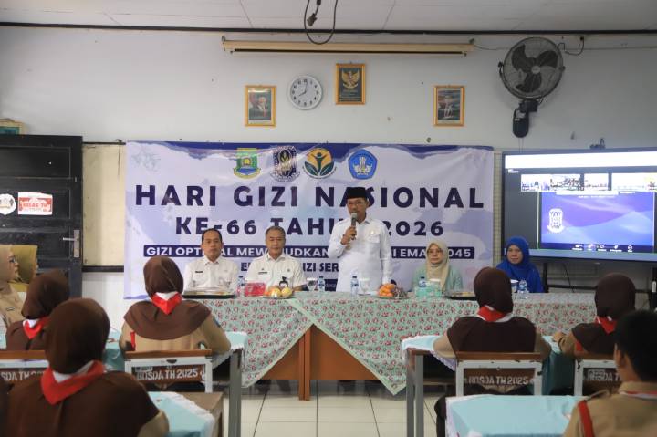 Peringati Hari Gizi Nasional ke-66, Pemkot Tangerang Perkuat Edukasi Gizi Anak