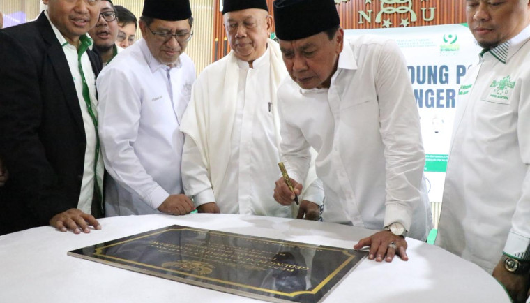 Resmikan Gedung Baru PCNU di Tigaraksa, Bupati Tangerang Berharap Jadi Pusat Moderasi Beragama