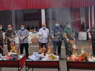 88 Perkara Inkracht, Kejari Kabupaten Tangerang Tuntaskan Eksekusi Barang Bukti