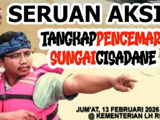 Aktivis Bakal Aksi di KLH, Tuntut Restorasi dan Pidanakan Pencemar Cisadane
