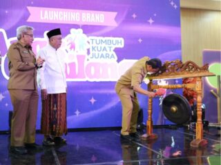 Bupati Maesyal Rasyid Luncurkan Brand Anak Gemilang Tumbuh Kuat Juara