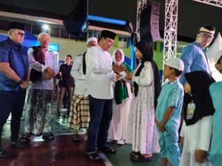 Bupati Tangerang Maesyal Rasyid Hadiri Tarhib Ramadan dan Santunan 680 Anak Yatim di Binong