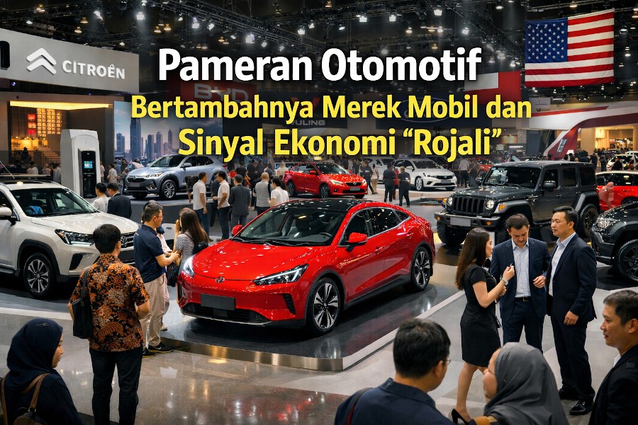 Pameran Otomotif, Bertambahnya Merek Mobil dan Sinyal Ekonomi “Rojali”