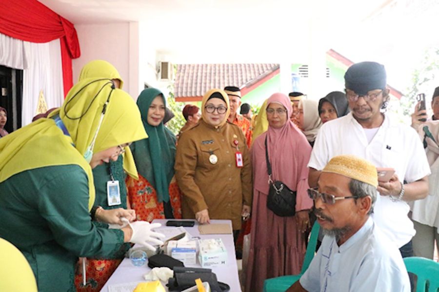Wamen Apresiasi Cakupan Program CKG Kabupaten Tangerang