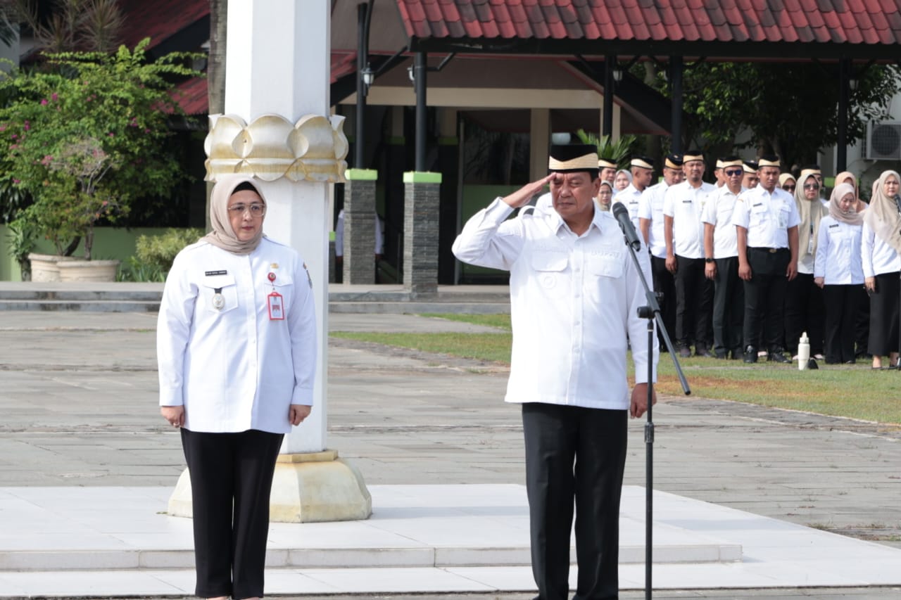 Apel Perdana Pasca Libur Idulfitri, Pemkab Tangerang Terapkan Skema WFH dan WFA