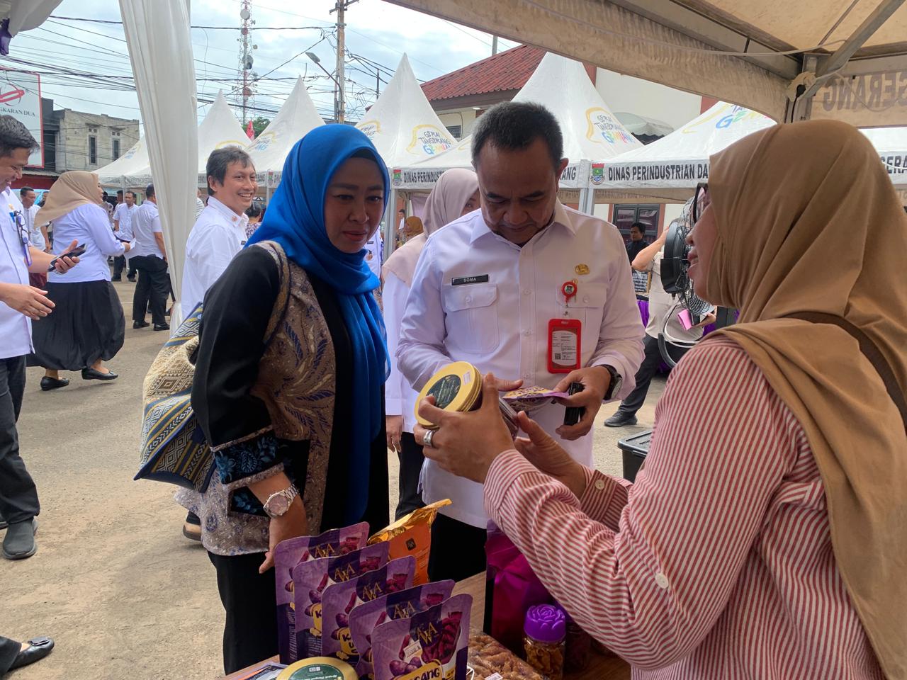 Bazar Ramadan 1447 H Resmi Dibuka, Warga Serbu Gerai Tangerang Gemilang