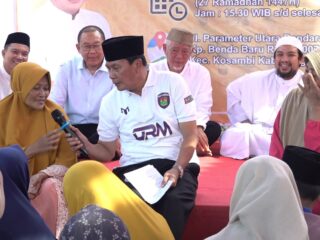 Bupati Maesyal Rasyid Pastikan Perbaikan Jalan dan Jembatan Kalibaru Kosambi Tahun Ini