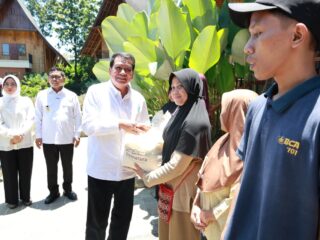 Bupati Tangerang dan Gubernur Banten Hadiri Kegiatan Berkah Ramadan Pusbatara di Legok