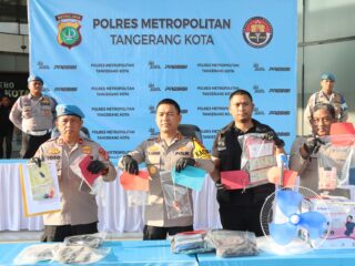 Selama Ramadan 2026, Polres Metro Tangerang Kota Bongkar Lima Kasus Kejahatan Serius