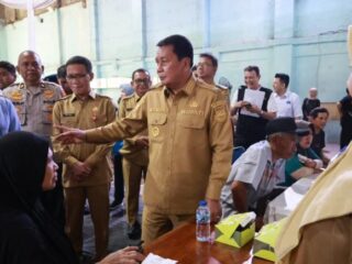Bupati Maesyal Apresiasi Baksos Satrad 401, Ratusan Warga Datang Periksa Kesehatan