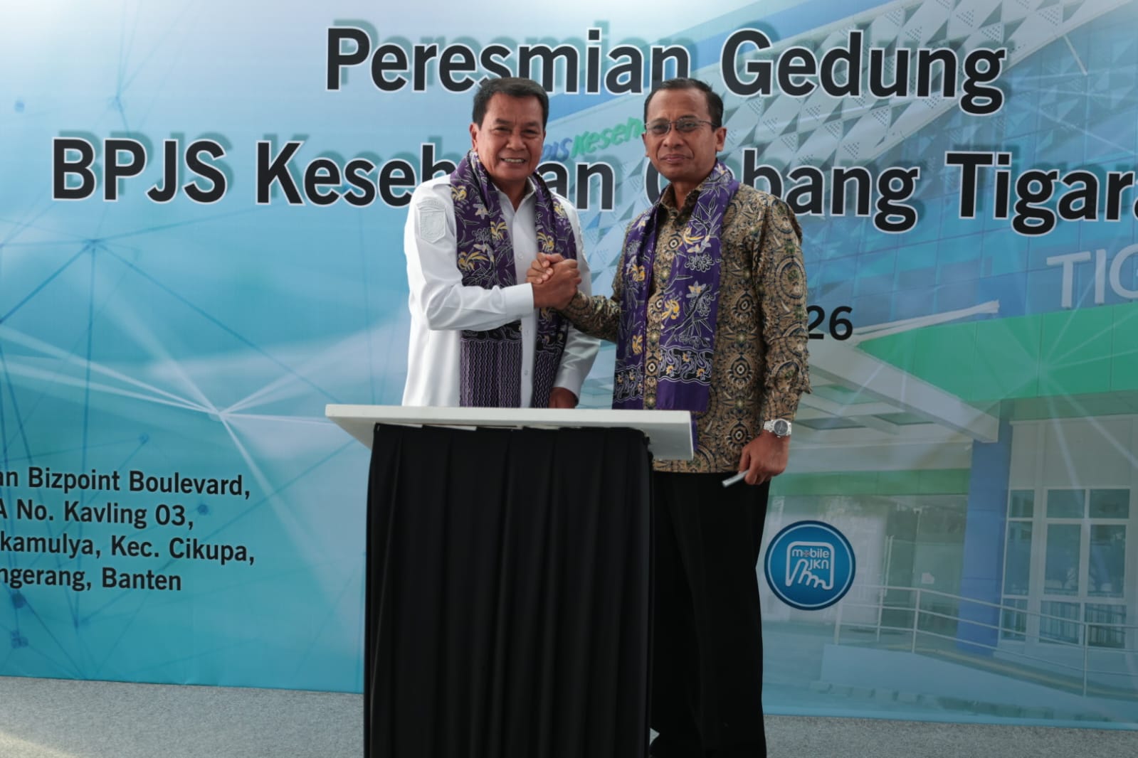 Bupati Tangerang Resmikan Kantor Cabang BPJS Kesehatan Tigaraksa
