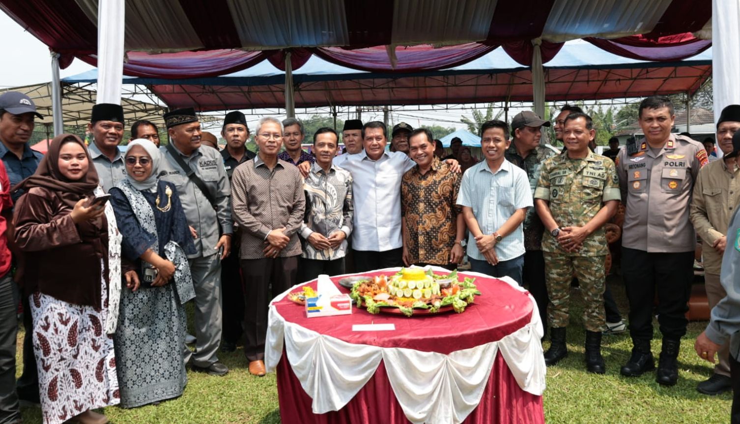 Hadiri HUT ke-2 Forum Kadus, Bupati Soroti Peran Strategis Kepala Dusun