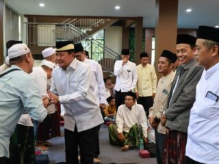 Hadiri Halalbihalal di Yayasan Al-Munir, Bupati Tangerang Tegaskan Komitmen Tuntaskan Lima Program Unggulan