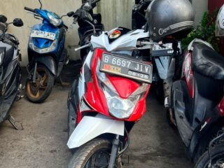 Dua Pelaku Curanmor Dibekuk Polisi saat Patroli Dini Hari di Batuceper, Motor Hasil Curian Turut Diamankan