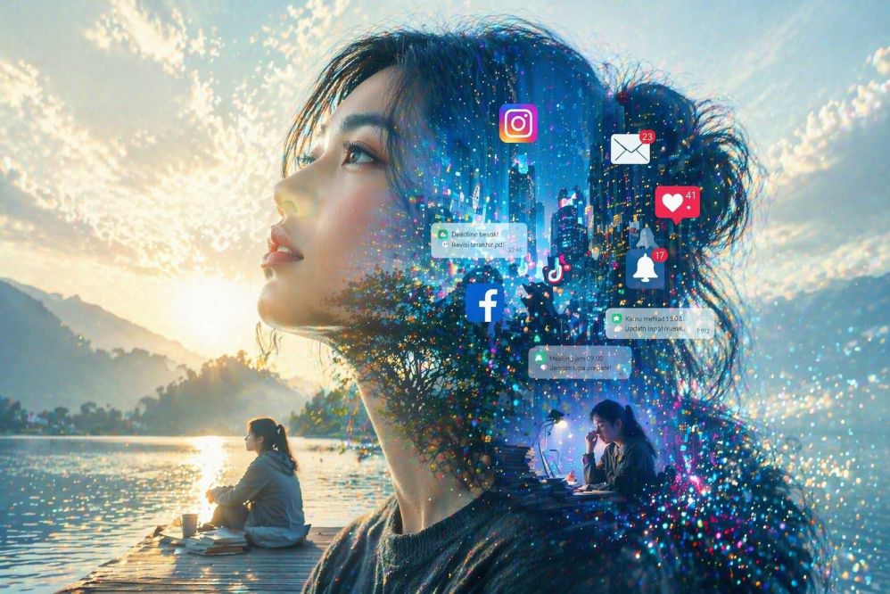 Ini Cara Menjaga Hati di Tengah Perbandingan Medsos yang Menguras Energi