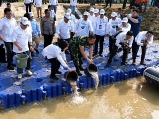 Peringati Hari Bumi 2026, Banksasuci Foundation dan JMSI Banten Tanam 1.000 Pohon dan Tebar Ikan di Situ Cihuni