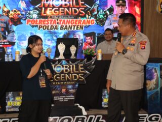 Polresta Tangerang Gelar Turnamen E-Sport Mobile Legend, Ajak Pelajar Manfaatkan Teknologi Positif
