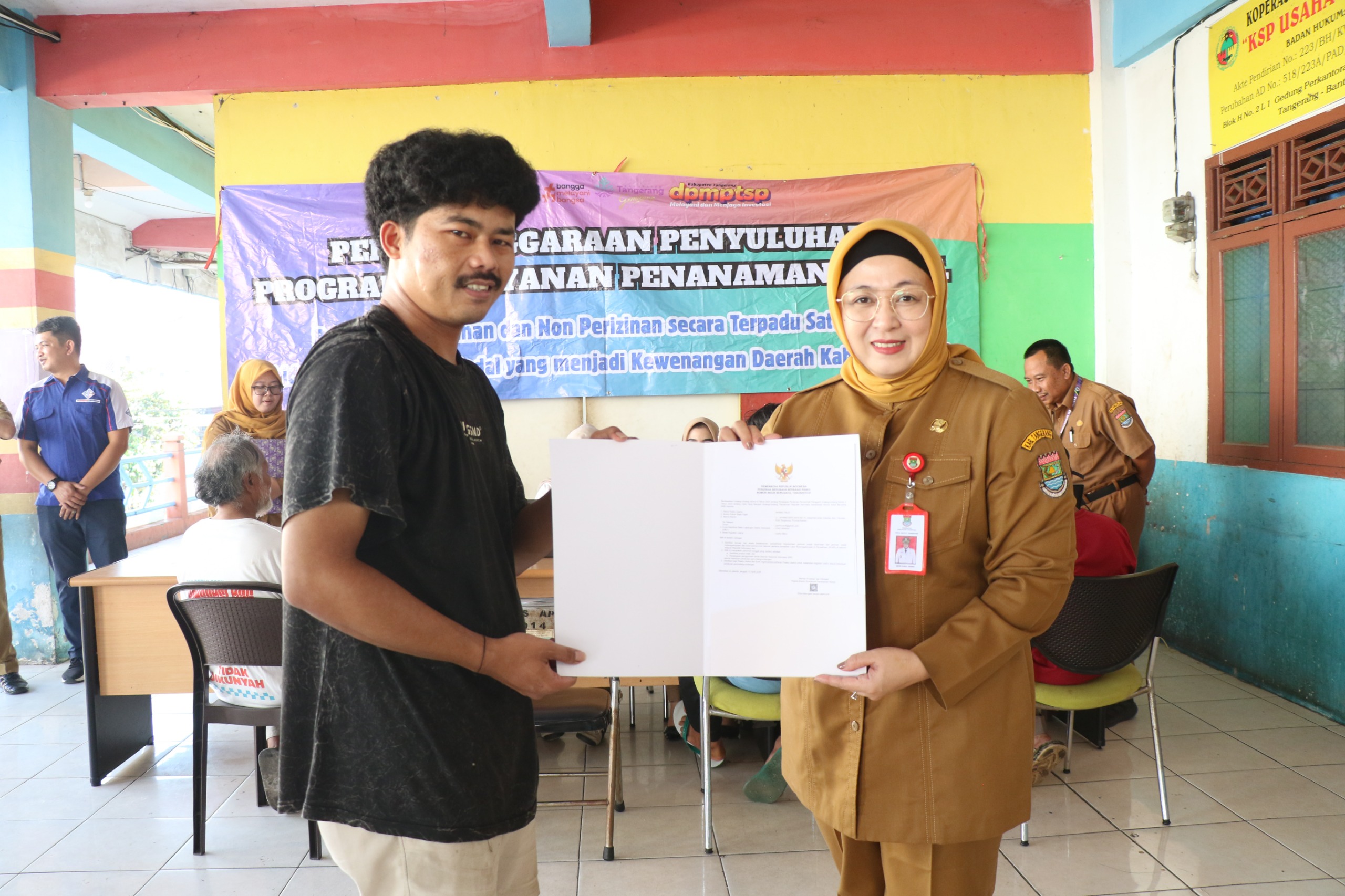 Soroti Penurunan Pengunjung Pasar Kelapa Dua, Wabup Tangerang Dukung Layanan NIB Gratis dan Digitalisasi