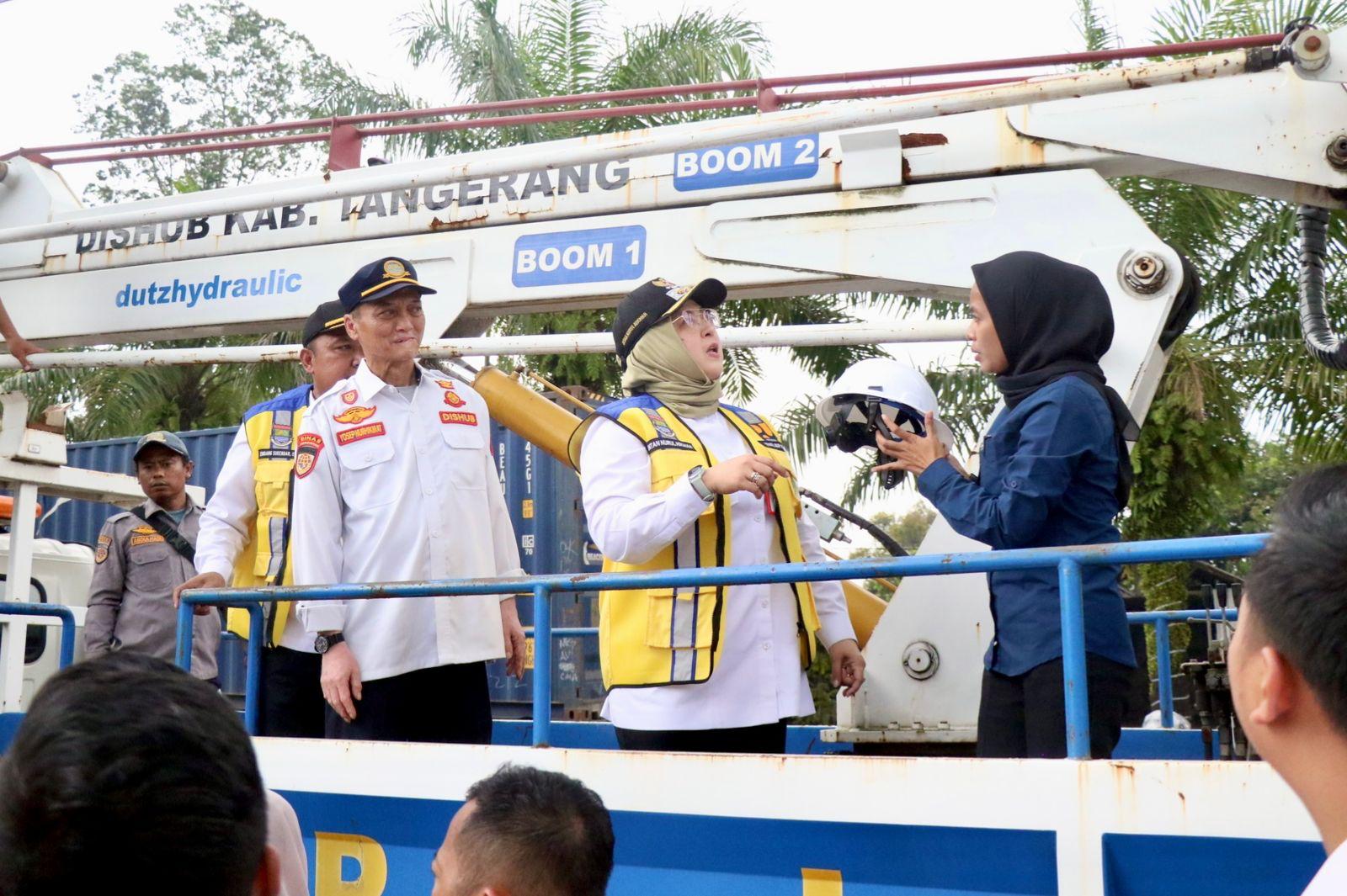 Wabup Intan Resmi Mulai Penataan Estetika Kota, Kabel Semrawut di 15 Ruas Jalan Dipindah ke Bawah Tanah
