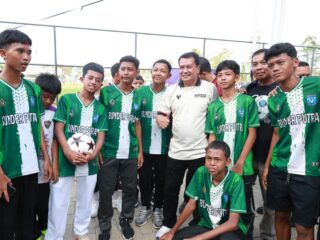 Bupati Maesyal Rasyid Resmi Buka Piala Bupati Cup U-13 dan U-15, Ribuan Pesepak Bola Muda Ikut Bertanding