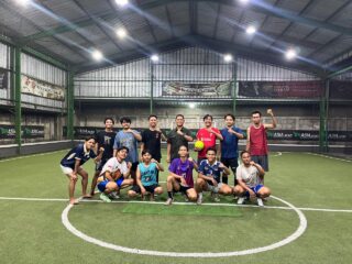 Jual Beli Serangan Warnai Laga Persahabatan Futsal Pokja Wartawan Polresta Tangerang dan GMNI