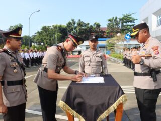 Kapolresta Tangerang Pimpin Sertijab, Ini Nama-nama Pejabat Barunya