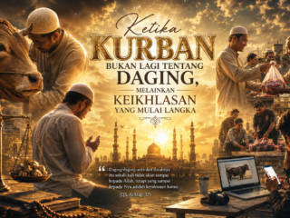 Ketika Kurban Bukan Lagi Tentang Daging, Melainkan Keikhlasan yang Mulai Langka