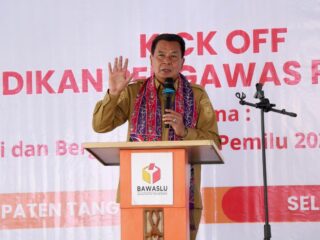 Maesyal Rasyid Bangga Kabupaten Tangerang Terpilih untuk Kick-Off Nasional Gelar Pendidikan Pengawas Partisipatif 2026