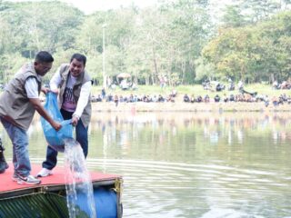May Day 2026 di Tangerang Meriah, Puluhan Ribu Buruh Serbu Bazar dan Mancing Bersama