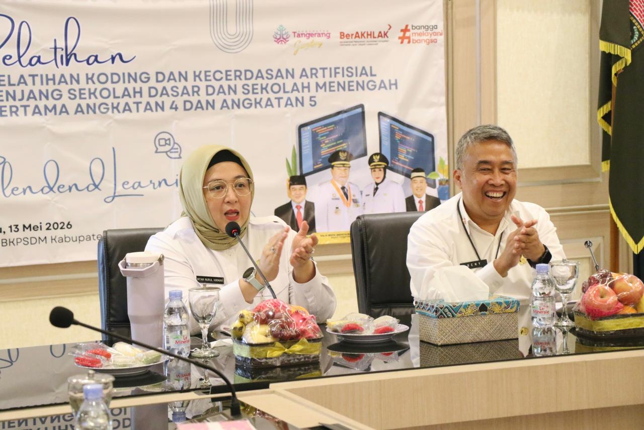 Pemkab Tangerang Cetak Guru Melek Teknologi Lewat Pelatihan AI dan Koding