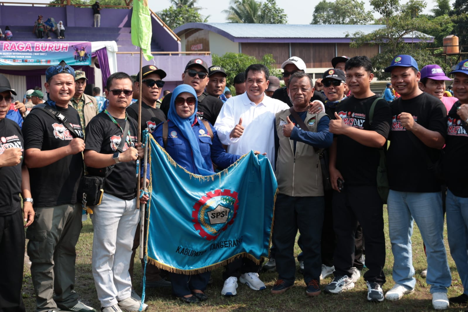 Peringati May Day dengan Kegiatan Positif, Bupati Tangerang Buka Pekan Olahraga Buruh 2026