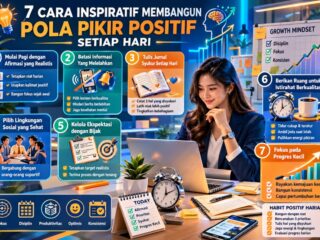 Rahasia Orang Produktif: 7 Cara Inspiratif Menjaga Pola Pikir Positif Setiap Hari