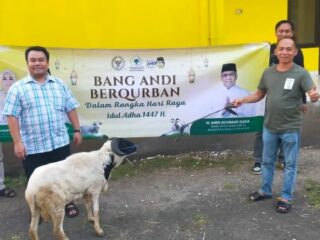 Sambut Iduladha, Golkar Tangerang Distribusikan 29 Ekor Kambing ke Seluruh Kecamatan