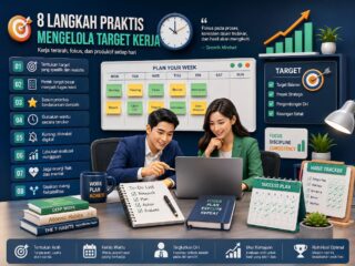 Sibuk Tapi Target Tak Tercapai? Ini 8 Cara Cerdas Mengelola Tugas