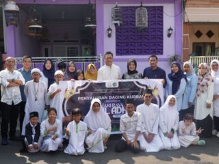 Wahyudi Eko Husodo Tebar Kebahagiaan Iduladha Bersama Anak-Anak Disabilitas di Tigaraksa