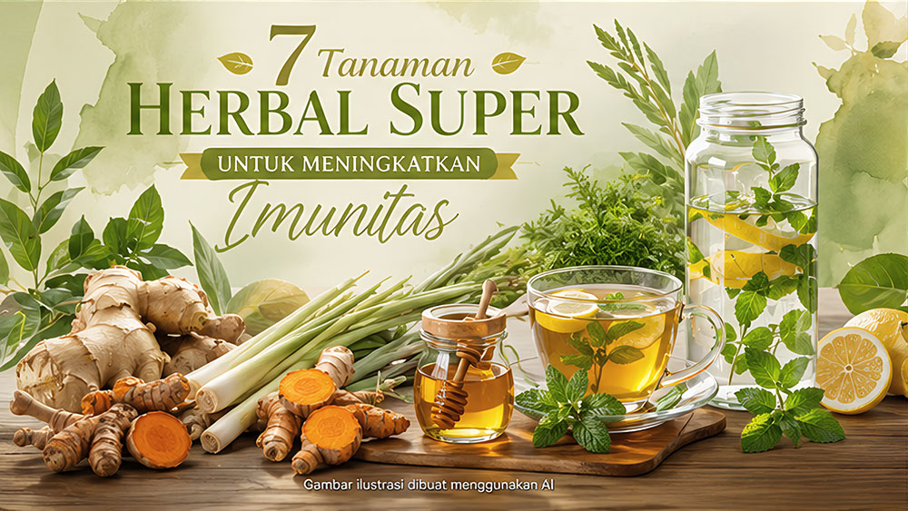 7 Tanaman Herbal Super untuk Meningkatkan Imunitas
