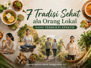 7 Tradisi Sehat ala Orang Lokal yang Terbukti Efektif