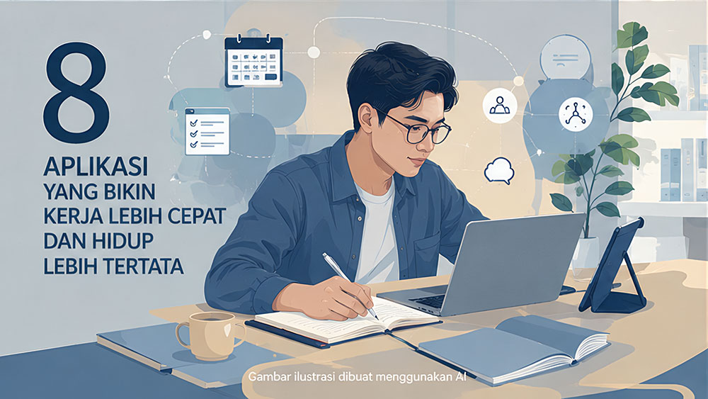 Rahasia Orang Produktif: Ini 8 Aplikasi yang Bikin Kerja Lebih Cepat dan Hidup Lebih Tertata