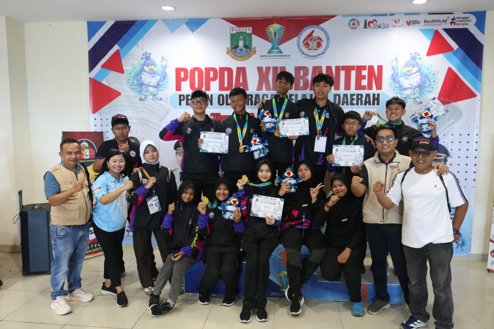 Atlet Menembak Kabupaten Tangerang Bersinar, Raih 5 Emas di Popda Banten 2026