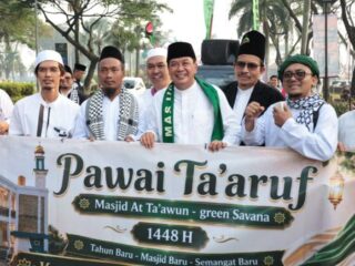 Bupati Maesyal Lepas Pawai Ta’aruf 1 Muharram di Citra Raya, Ribuan Warga Hadir Antusias