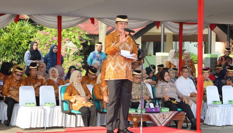 Bupati Tangerang Soroti Bahaya Fatherless Saat Peringatan Harganas dan HANI 2026
