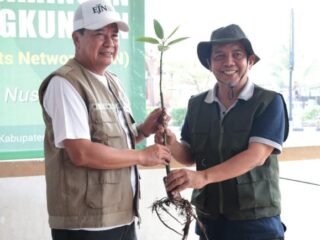 Bupati Tangerang dan Jaringan Jurnalis Peduli Lingkungan Tanam 10.000 Mangrove di Pesisir Mauk