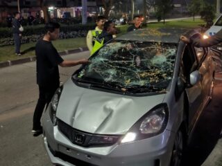 Geger Subuh di Citra Raya! Honda Jazz Dirusak Sekelompok Orang, Polisi Buru Saksi dan Rekaman CCTV
