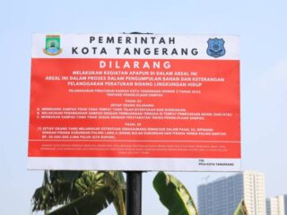 Langgar Perizinan, TPS Ilegal di Kecamatan Pinang Resmi Disegel