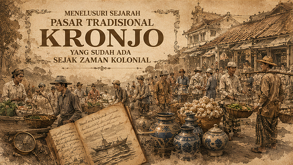 Menelusuri Sejarah Pasar Tradisional Kronjo yang Sudah Ada Sejak Zaman Kolonial