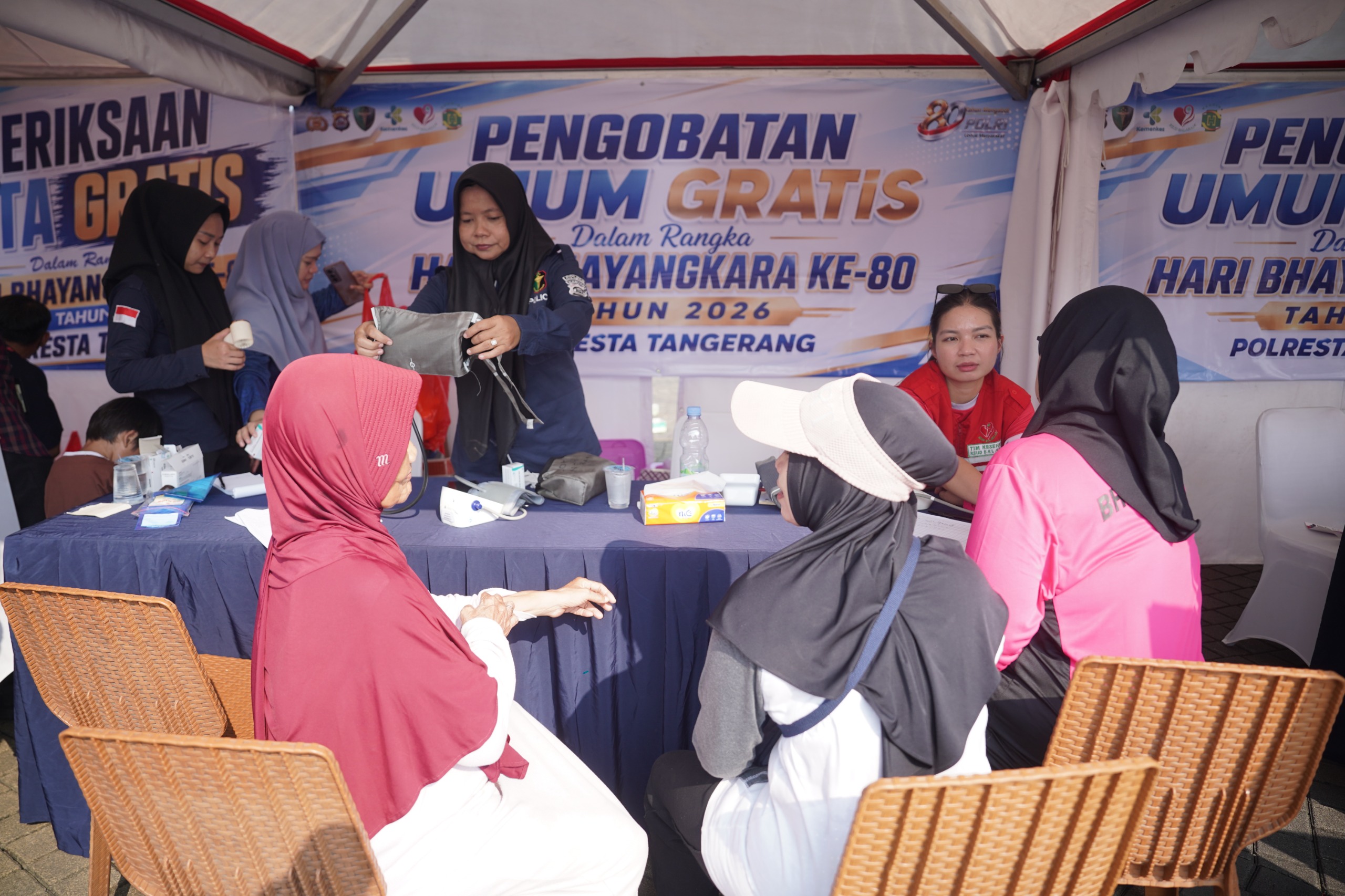 Polresta Tangerang Sulap Hari Bhayangkara ke-80 Jadi Pesta Rakyat, Ini Ragam Kegiatannya