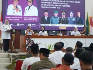 Wakil Bupati Tangerang Dorong Posbakum Jadi Garda Terdepan Penyelesaian Masalah Warga