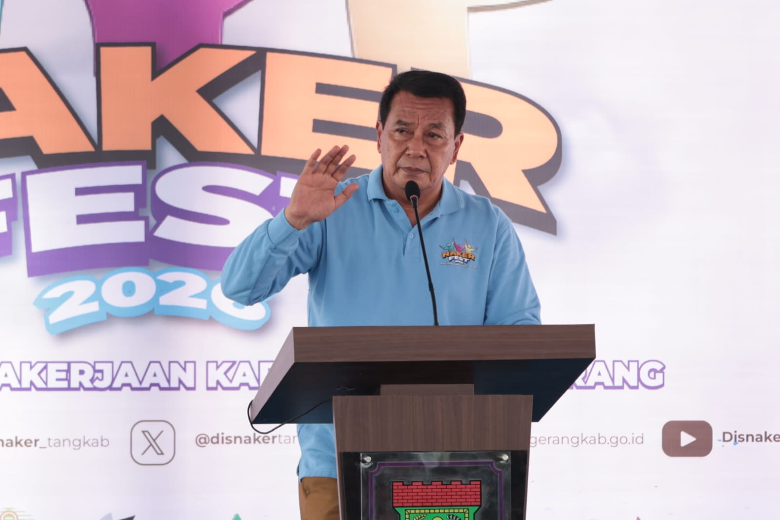 Bupati Maesyal Resmikan Naker Fest 2026, 3.174 Lowongan Kerja Siap Dibuka