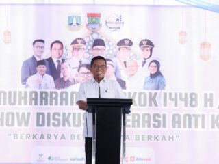 Festival Muharram Cengkok Padukan Layanan Publik, Literasi Antikorupsi, dan Pemberdayaan UMKM